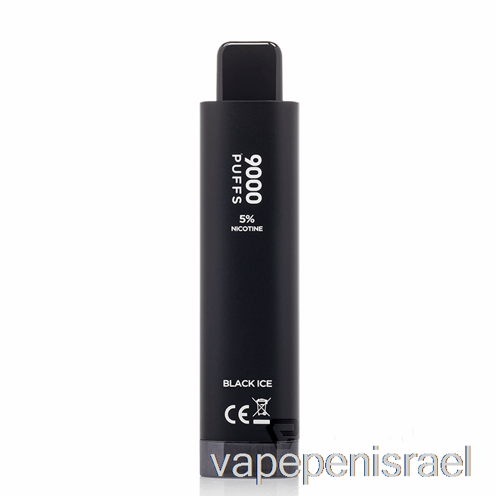 חד פעמי Vape Israel Hqd Cuvie Plus 2.0 9000 קרח שחור חד פעמי